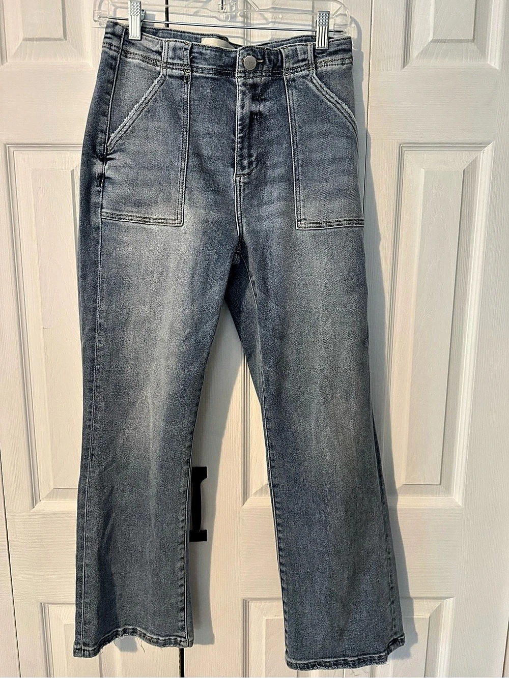Risen Jeans Straight Leg Jeans in Blue